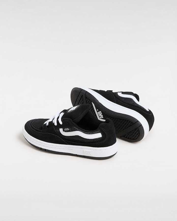 Black Kids' Vans Speed (8-14 years) Skate Shoes NZ | VN3265170