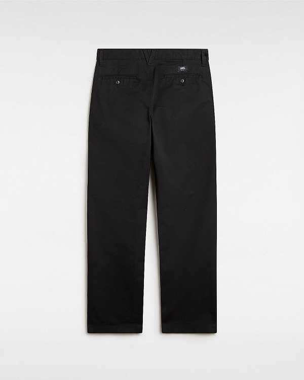 Black Men Vans Authentic Chino Relaxed Pants NZ | VN0519643