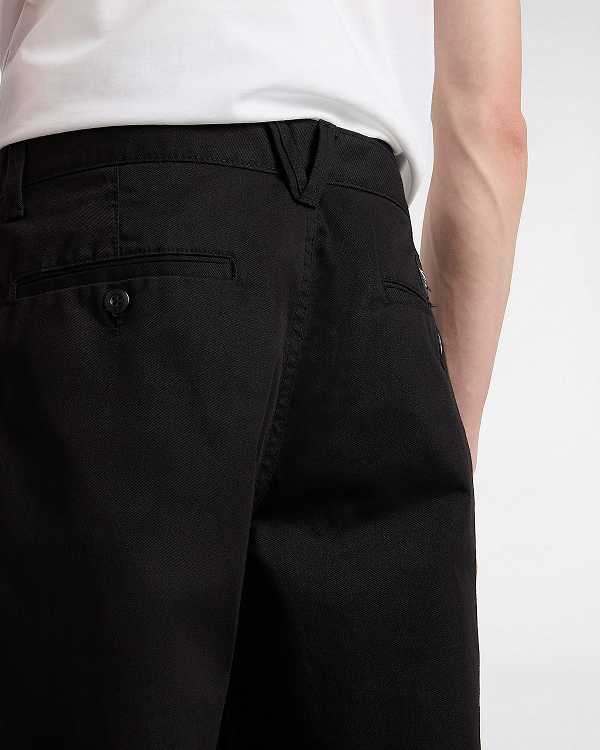 Black Men Vans Authentic Chino Relaxed Pants NZ | VN0519643