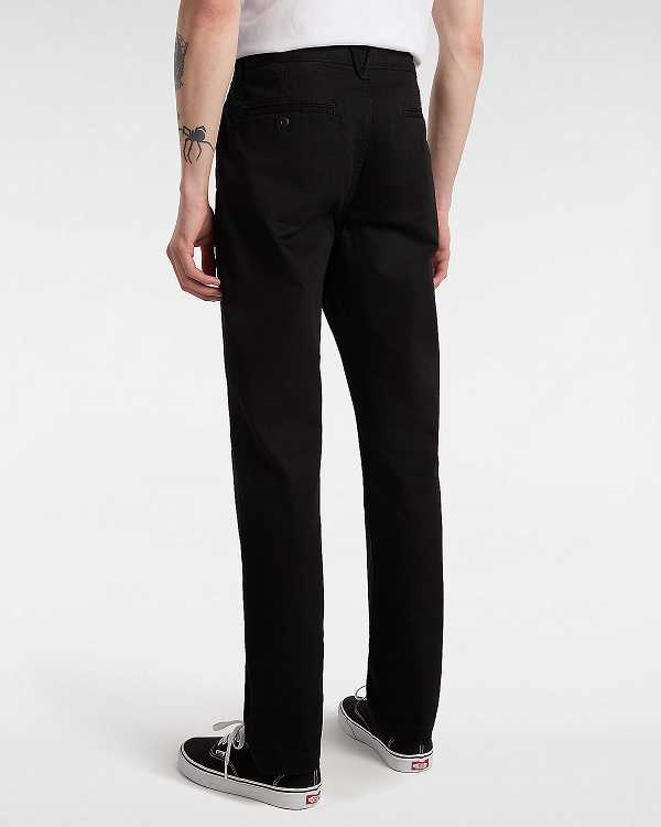 Black Men Vans Authentic Chino Slim Pants NZ | VN6980253