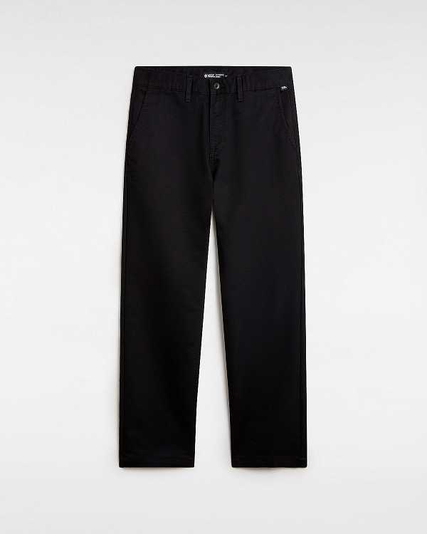 Black Men Vans Authentic Chino Slim Pants NZ | VN6980253