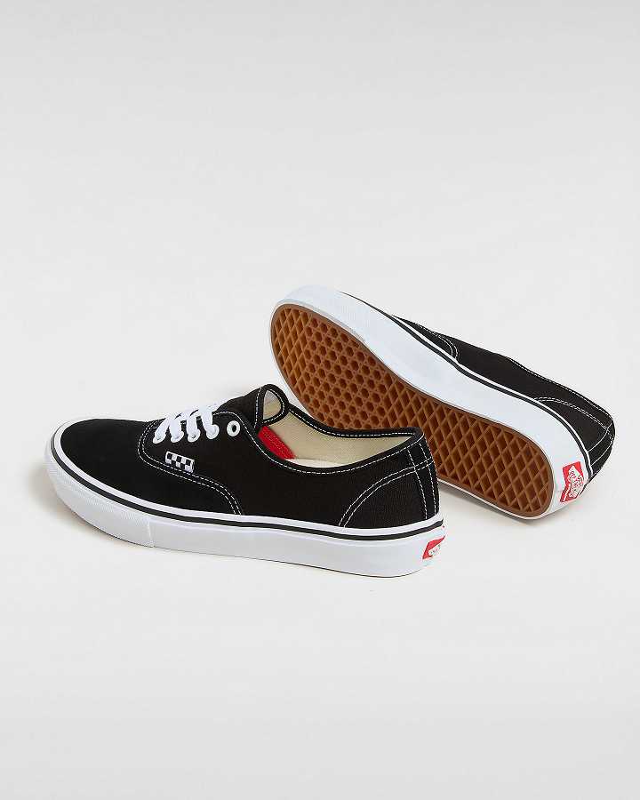 Black Men Vans Authentic Skate Shoes NZ | VN9508734