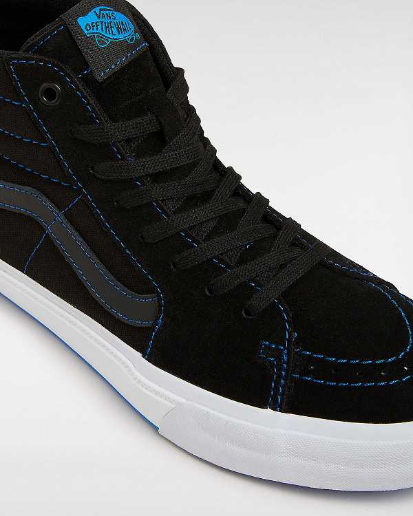 Black Men Vans BMX Sk8-Hi Sneakers NZ | VN0513247