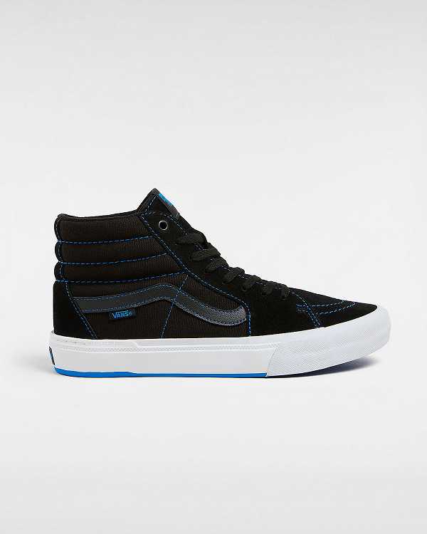 Black Men Vans BMX Sk8-Hi Sneakers NZ | VN0513247