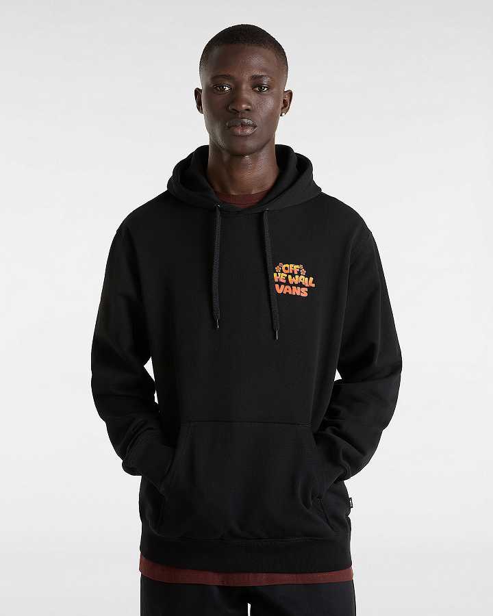 Black Men Vans Bouya Hoodie NZ | VN0846351