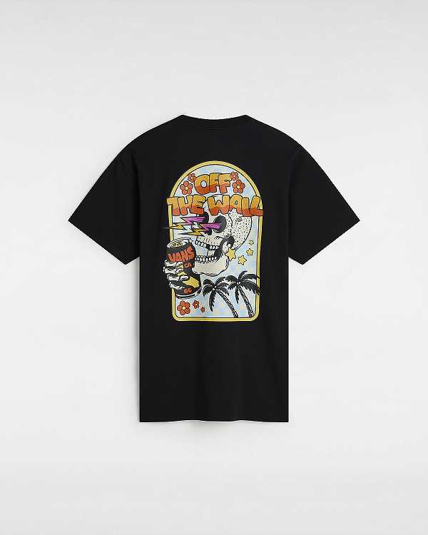 Black Men Vans Bouya T Shirts NZ | VN0529648