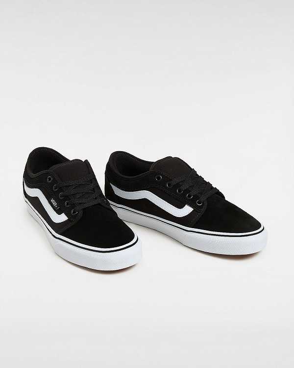 Black Men Vans Chukka Low Sidestripe Skate Shoes NZ | VN5731468