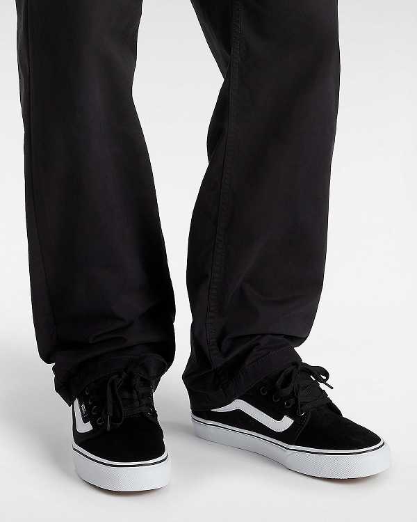 Black Men Vans Chukka Low Sidestripe Skate Shoes NZ | VN5731468