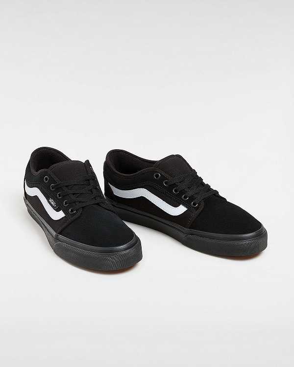 Black Men Vans Chukka Low Sidestripe Skate Shoes NZ | VN2135896