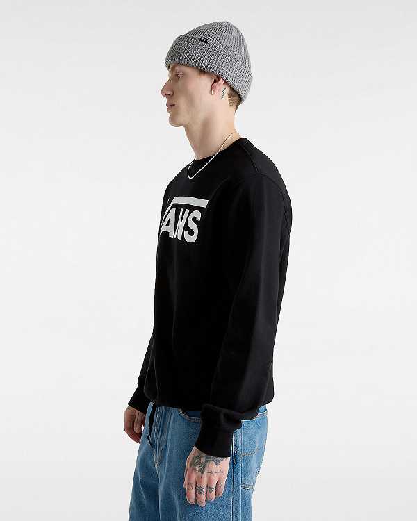 Black Men Vans Classic III Crew Sweatshirt NZ | VN1652978