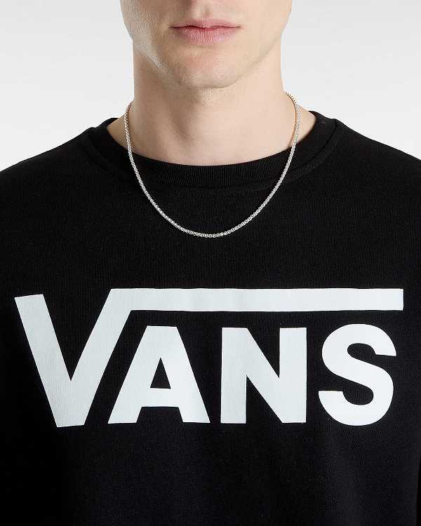 Black Men Vans Classic III Crew Sweatshirt NZ | VN1652978