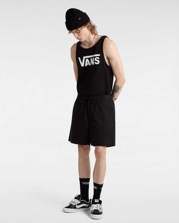 Black Men Vans Classic Tank Top NZ | VN2940631