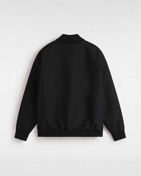 Black Men Vans Clifton Down Bomber Jackets NZ | VN6812073