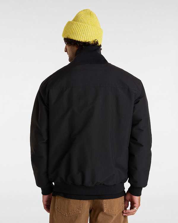 Black Men Vans Clifton Down Bomber Jackets NZ | VN6812073