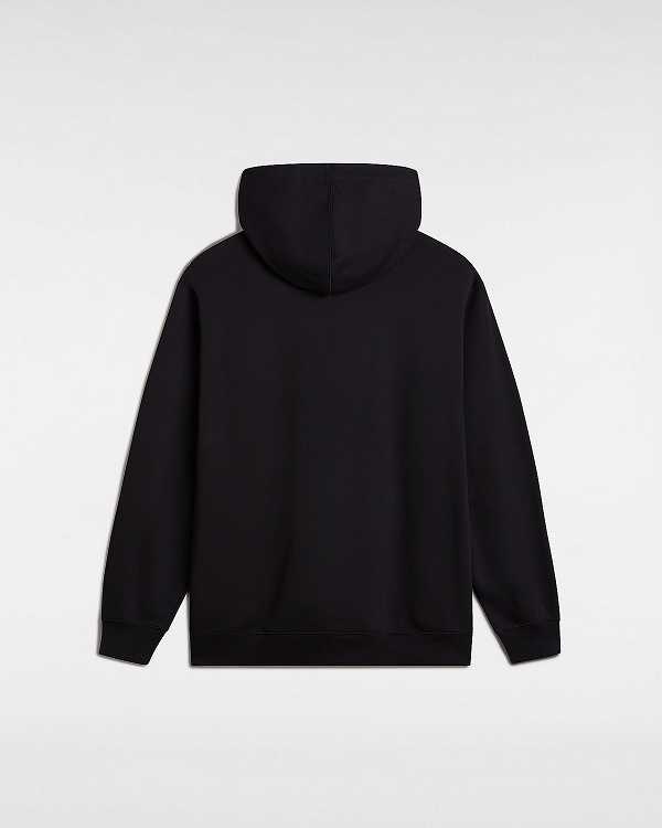 Black Men Vans Global Line Loose Hoodie NZ | VN6087134