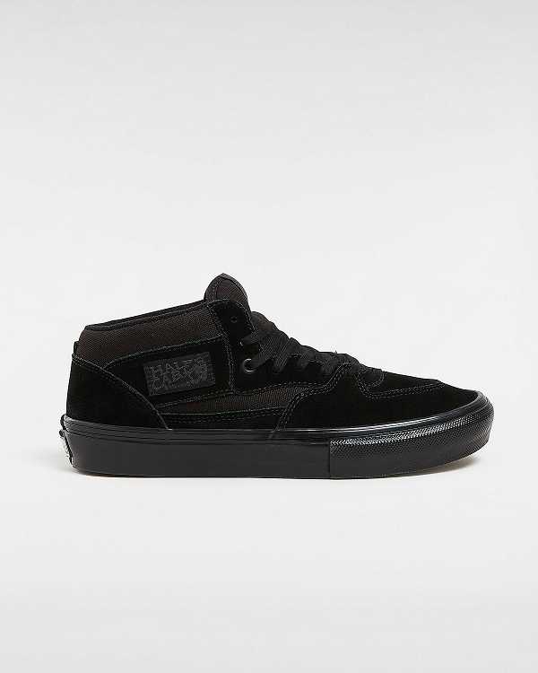 Black Men Vans Half Cab Skate Shoes NZ | VN1972803