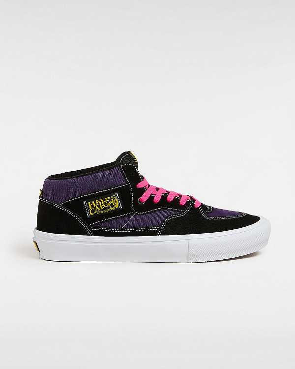 Black Men Vans Half Cab Skate Shoes NZ | VN2164035