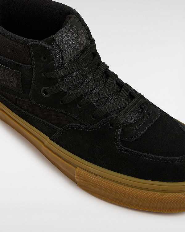 Black Men Vans Half Cab Skate Shoes NZ | VN9214357