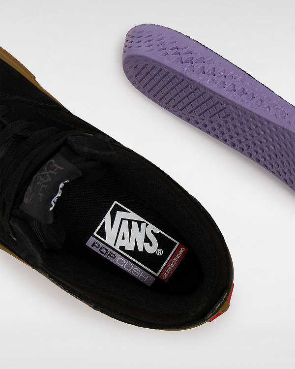 Black Men Vans Half Cab Skate Shoes NZ | VN9214357