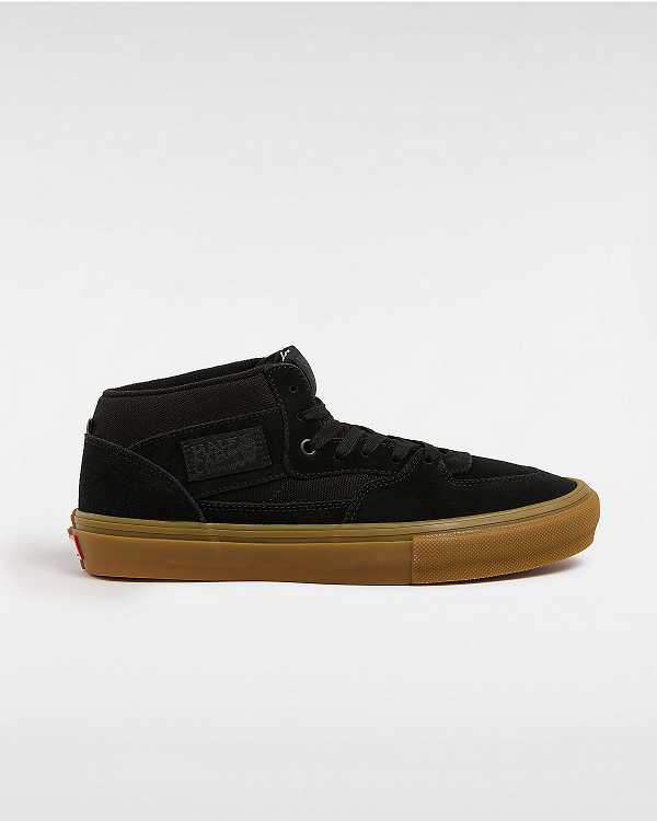 Black Men Vans Half Cab Skate Shoes NZ | VN9214357