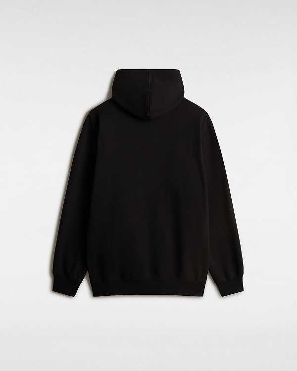 Black Men Vans Hi Stretch Hoodie NZ | VN8521706