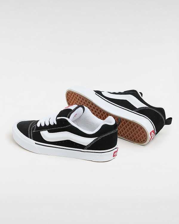 Black Men Vans Knu Skool Skate Shoes NZ | VN7631980