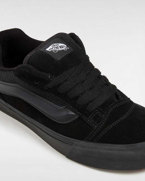 Black Men Vans Knu Skool Skate Shoes NZ | VN9476312