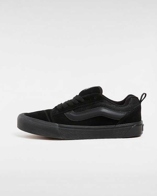 Black Men Vans Knu Skool Skate Shoes NZ | VN9476312