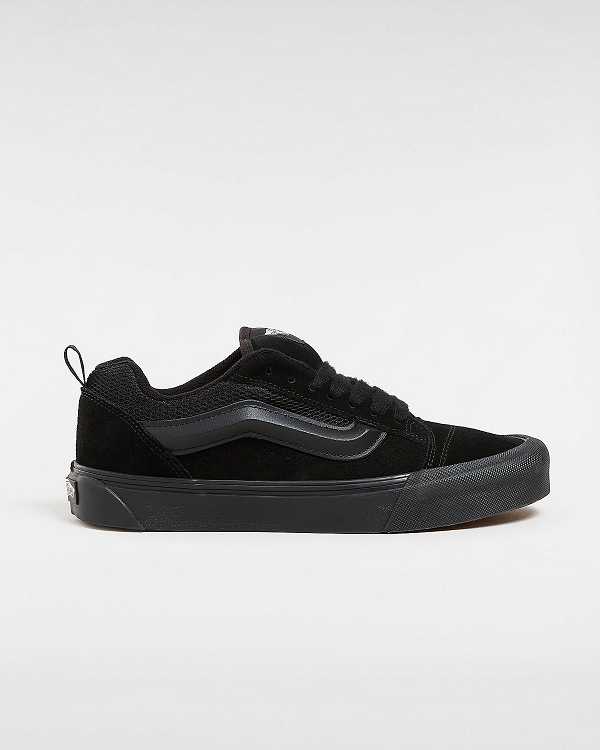 Black Men Vans Knu Skool Skate Shoes NZ | VN9476312