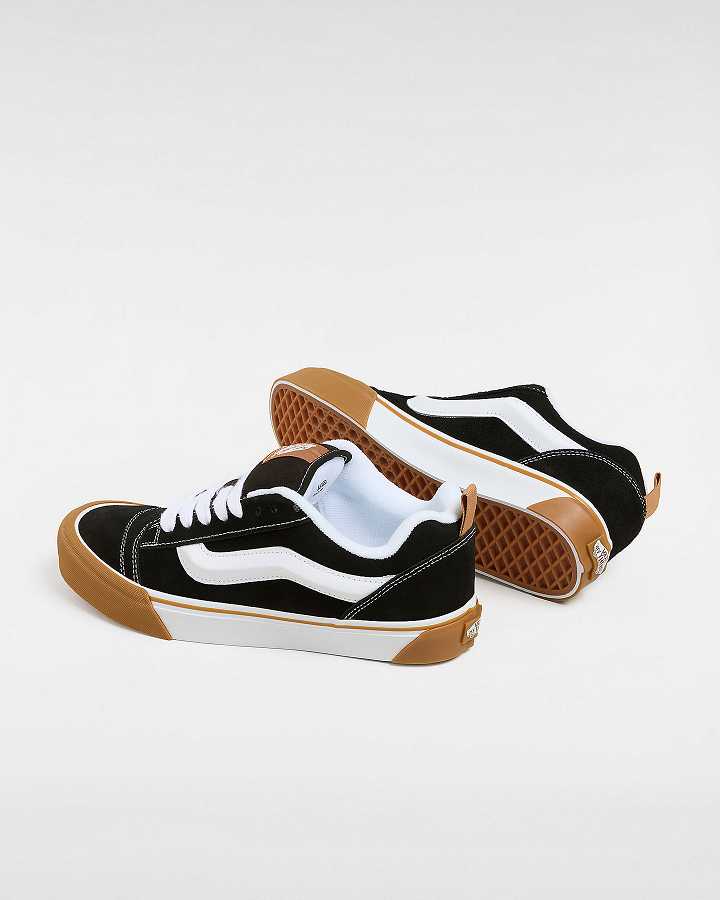 Black Men Vans Knu Skool Sneakers NZ | VN0349571