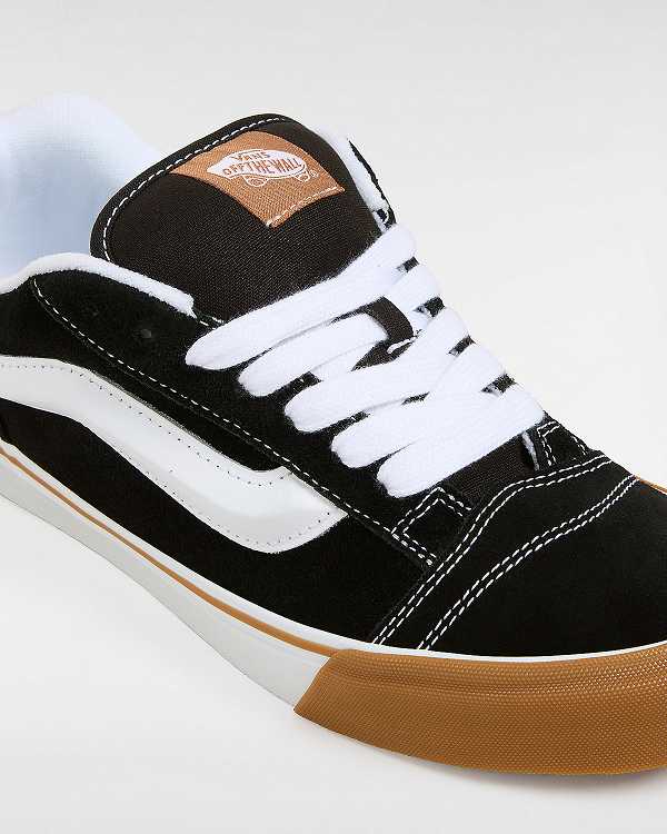 Black Men Vans Knu Skool Sneakers NZ | VN0349571