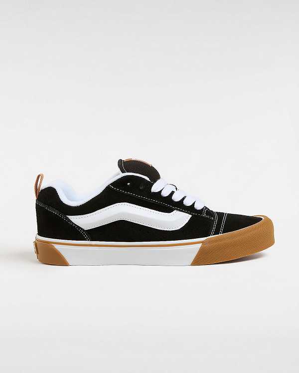 Black Men Vans Knu Skool Sneakers NZ | VN0349571