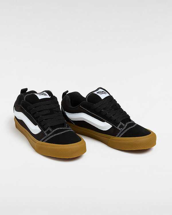 Black Men Vans Knu Skool Sneakers NZ | VN6285094