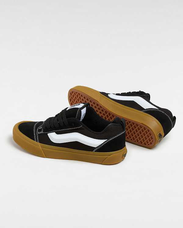 Black Men Vans Knu Skool Sneakers NZ | VN6285094