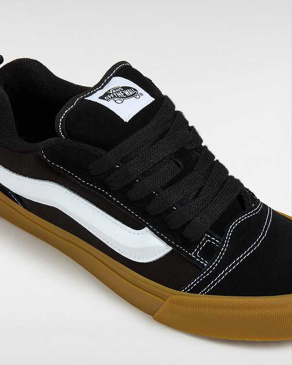 Black Men Vans Knu Skool Sneakers NZ | VN6285094