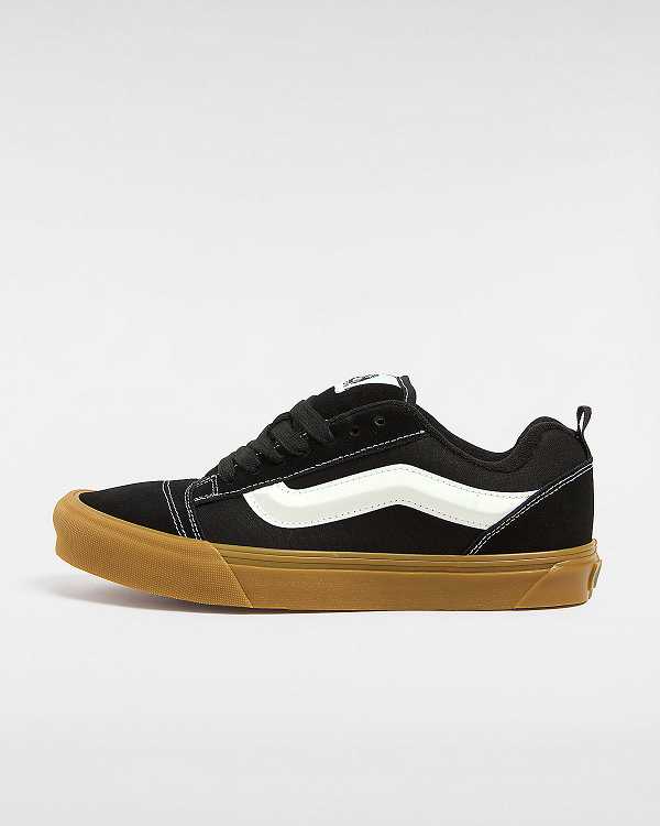 Black Men Vans Knu Skool Sneakers NZ | VN6285094