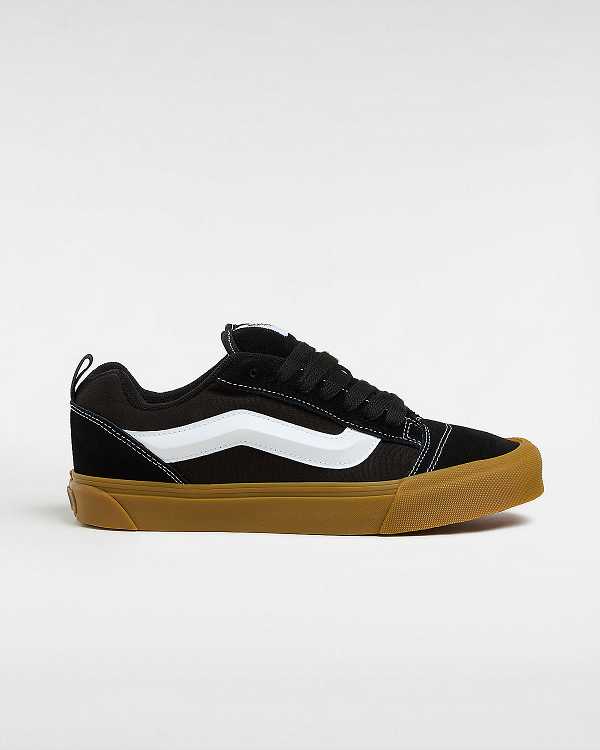 Black Men Vans Knu Skool Sneakers NZ | VN6285094