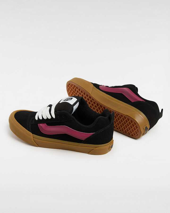 Black Men Vans Knu Skool Sneakers NZ | VN6839410