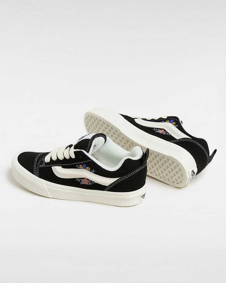 Black Men Vans Knu Skool Sneakers NZ | VN8247519