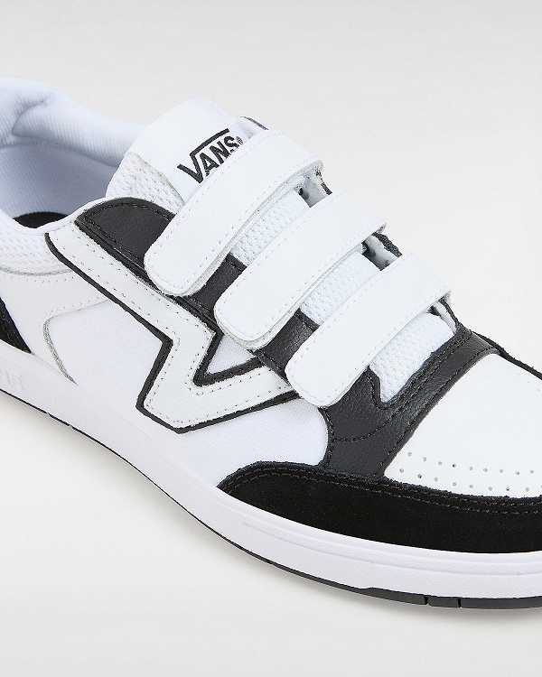 Black Men Vans Lowland ComfyCush Hook And Loop Tennis Shoes NZ | VN5902637