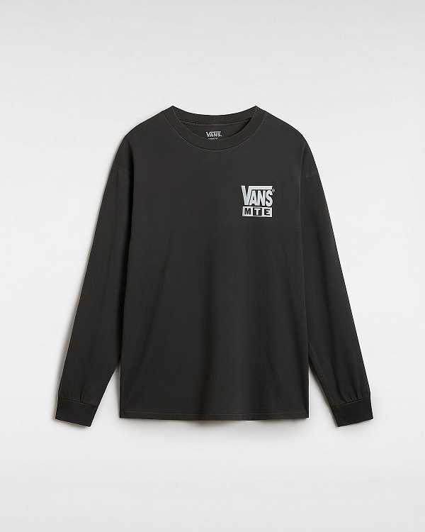 Black Men Vans MTE Brain Storms Study Long Sleeve T Shirts NZ | VN9145378