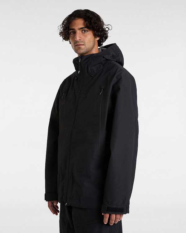 Black Men Vans MTE High-Country 3L Snowboard Jacket NZ | VN8497510