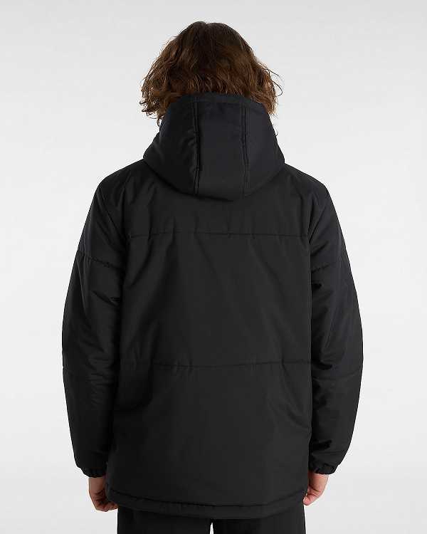 Black Men Vans MTE Norris Hooded Puffer Jacket NZ | VN0935421