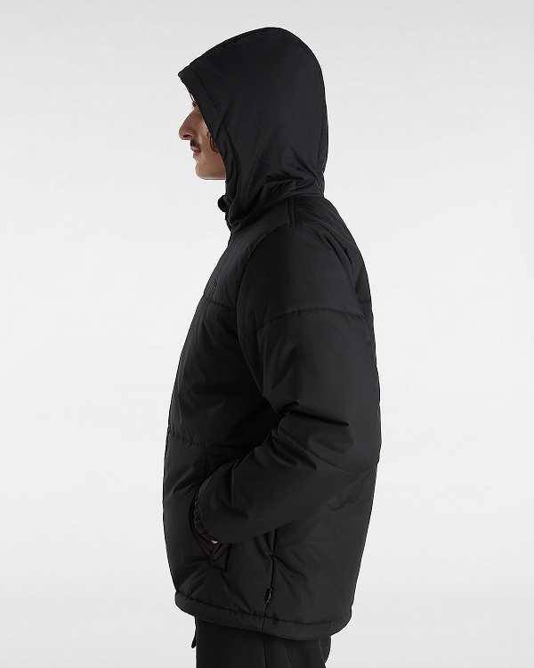 Black Men Vans MTE Norris Hooded Puffer Jacket NZ | VN0935421