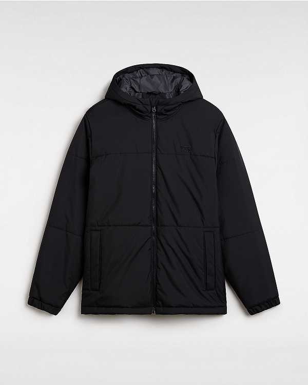 Black Men Vans MTE Norris Hooded Puffer Jacket NZ | VN0935421