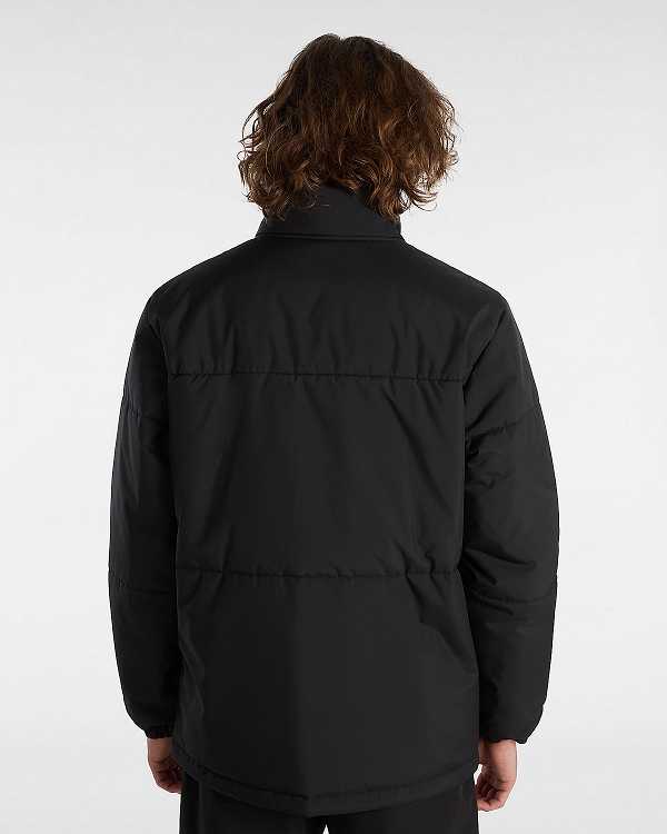 Black Men Vans MTE Norris Puffer Jacket NZ | VN8642739