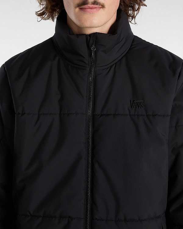 Black Men Vans MTE Norris Puffer Jacket NZ | VN8642739