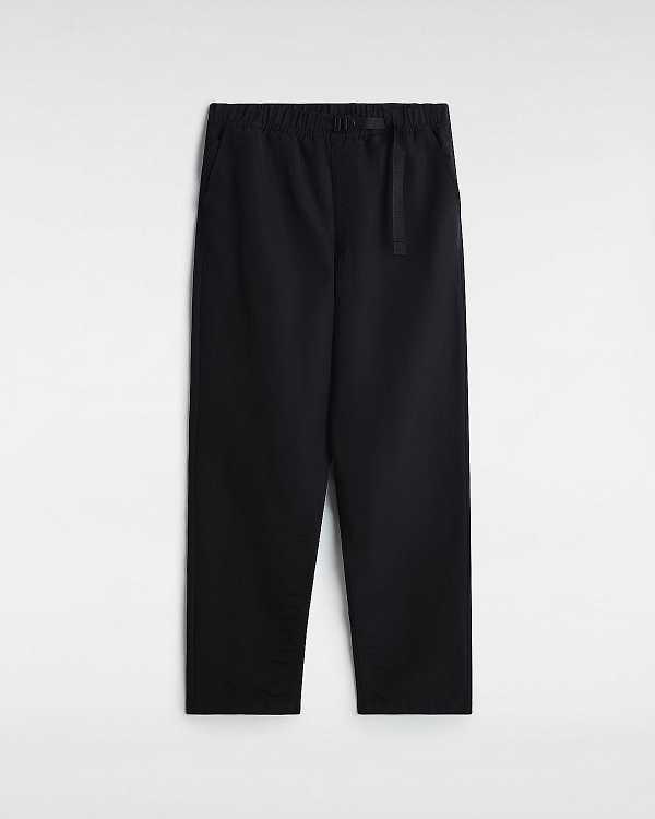 Black Men Vans MTE Range Nylon Loose Tapered Pants NZ | VN8916435