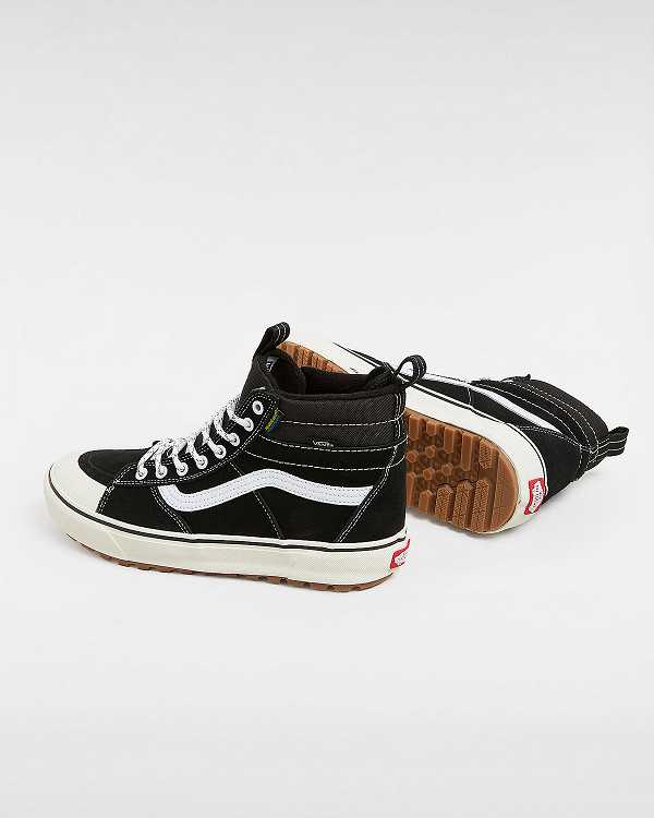 Black Men Vans MTE Sk8-Hi Waterproof Shoes NZ | VN1243987