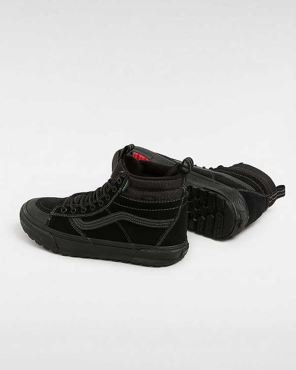 Black Men Vans MTE Sk8-Hi Waterproof Shoes NZ | VN0945832